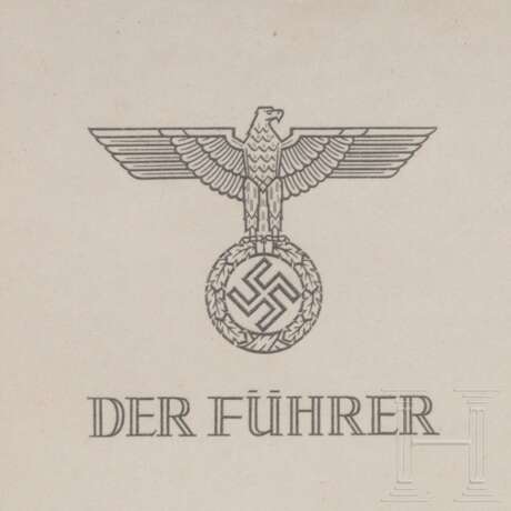 Adolf Hitler - Exlibris und zwei Blankobögen Briefpapier - фото 3
