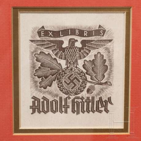 Adolf Hitler - Exlibris und zwei Blankobögen Briefpapier - фото 4