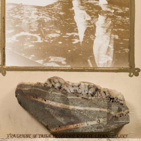 "Fragment of the Table from the Reich Chancellery" - photo 2 "Fragment of the Table from the Reich Chancellery" - photo 2