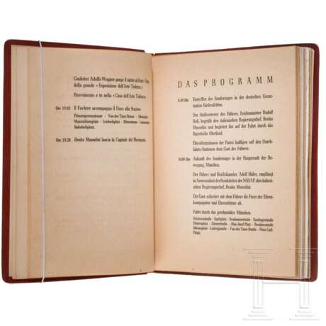 Geschenkbildband anlässlich Mussolinis Besuch 1937 in München - photo 5