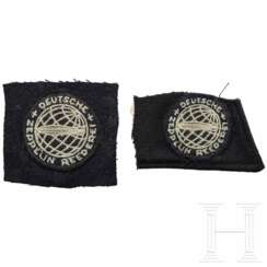 Deutsche Zeppelin-Reederei - einzelner Kragenspiegel und Ärmelabzeichen