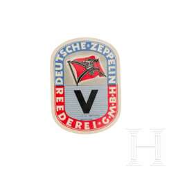 Gepäckaufkleber der Deutschen Zeppelin-Reederei