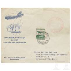 Zeppelin LZ 129 "Hindenburg" - Luftpost, 1. Nordamerikafahrt