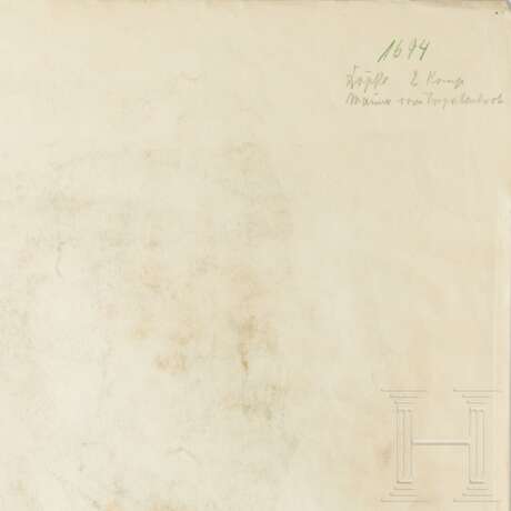 "Männer vom Vorpostenboot - Funker" - Kohlezeichnung des PK-Zeichners Hans Döpke, 1944 - photo 3