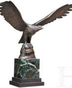 Aperçu. Professor Otto Poertzel (1876 - 1963) - Auffliegender Adler, 1920er/30er Jahre