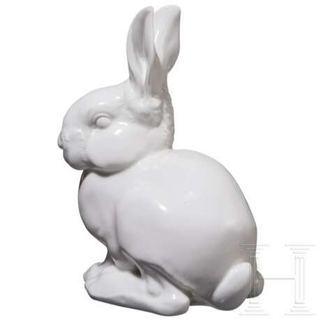 Porzellanmanufaktur Allach - Junger Hase, sitzend - photo 2