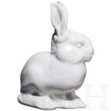 Porzellanmanufaktur Allach - Junger Hase, sitzend - photo 3