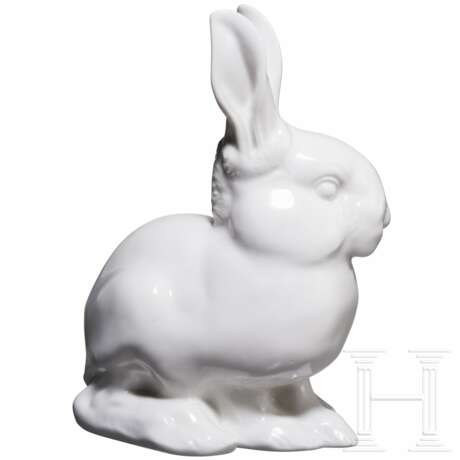 Porzellanmanufaktur Allach - Junger Hase, sitzend - photo 3