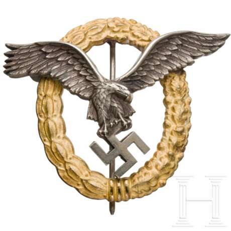 Gemeinsames Flugzeugführer- und Beobachterabzeichen (Doppelabzeichen) im Etui - photo 2 Gemeinsames Flugzeugführer- und Beobachterabzeichen (Doppelabzeichen) im Etui - photo 2