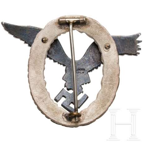 Flugzeugführerabzeichen im Etui, Juncker-Fertigung - Foto 3