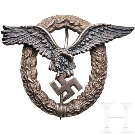 Flugzeugführerabzeichen, Hersteller Juncker - фото 1 Flugzeugführerabzeichen, Hersteller Juncker - фото 1