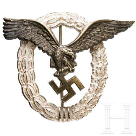 Flugzeugführerabzeichen, Hersteller GWL, im neuwertigen Zustand - фото 1 Flugzeugführerabzeichen, Hersteller GWL, im neuwertigen Zustand - фото 1