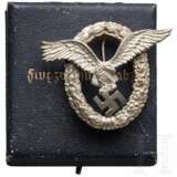 Flugzeugführerabzeichen im Etui, Hersteller IMME - фото 1