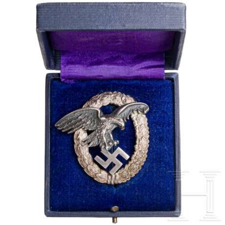 Beobachterabzeichen, eine Deumer-Fertigung im Verleihungsetui - photo 1 Beobachterabzeichen, eine Deumer-Fertigung im Verleihungsetui - photo 1