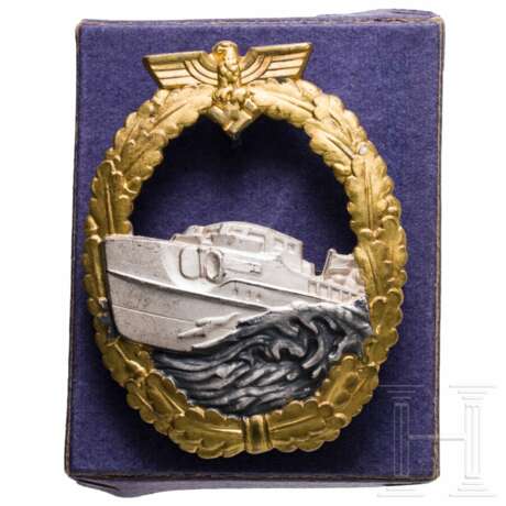 Schnellboot-Kriegsabzeichen 1. Modell, Schwerin-Fertigung - photo 1