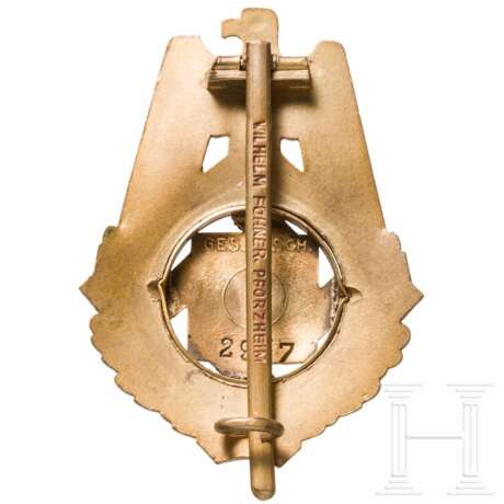 Ehrenzeichen der Technischen Nothilfe (TeNo) mit der Jahreszahl 1921 im Etui - фото 3