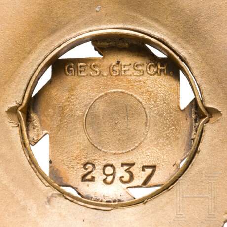 Ehrenzeichen der Technischen Nothilfe (TeNo) mit der Jahreszahl 1921 im Etui - фото 4