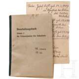 Nachlass eines Oberleutnants der Infanterie und Trägers der Nahkampfspange - photo 3