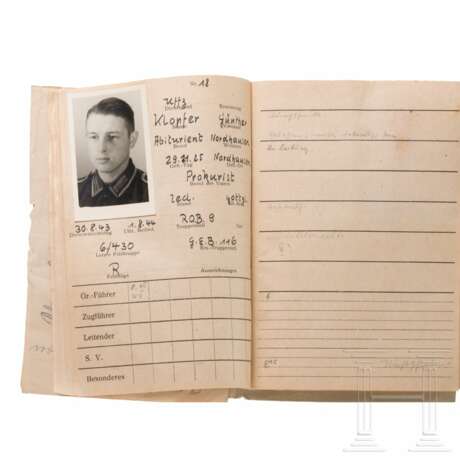 Nachlass eines Oberleutnants der Infanterie und Trägers der Nahkampfspange - photo 4