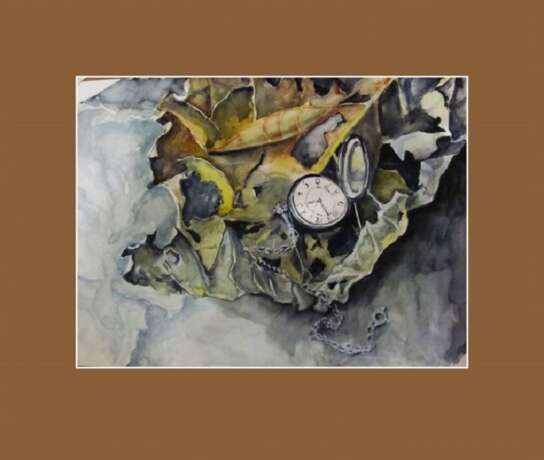 “On fast” Paper Watercolor Realist Still life 2017 - photo 1