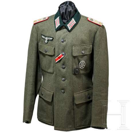 Feldbluse M 43 eines Hauptmanns der Artillerie - photo 1