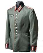 Catalogue des produits. Waffenrock für einen Oberleutnant der Artillerie