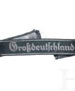 Product catalog. Ärmelband "Großdeutschland" für den Waffenrock