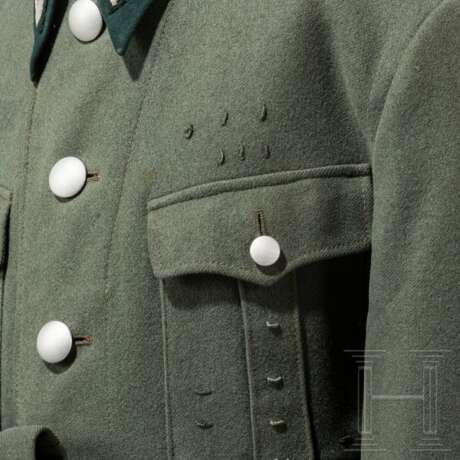 Feldbluse M 36 mit Stiefelhose für einen Offizier der Panzertruppe - photo 5