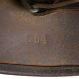 Stahlhelm M 40 der Luftwaffe mit einem Abzeichen - photo 7