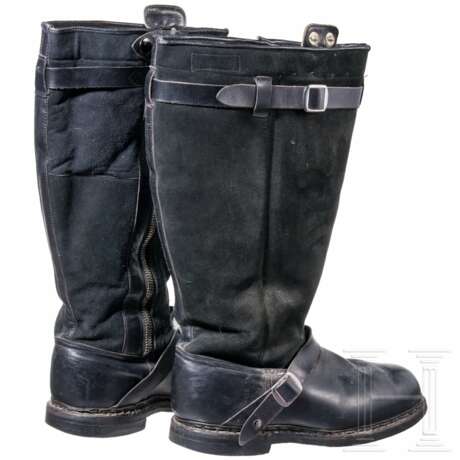 Ein Paar Fliegerstiefel in beheizbarer Ausführung - photo 2
