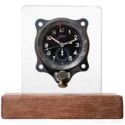 Frühe Borduhr "Bo-UK 1" der Deutschen Luftwaffe, mit Chronographenfunktion