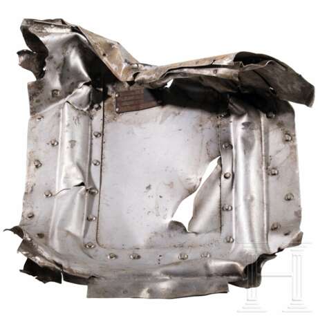 Stück der Verkleidung eines deutschen Flugzeuges, mit ETC-Hinweis - photo 2