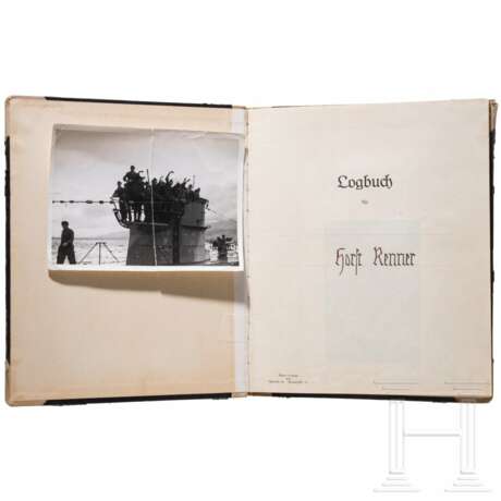 Nachlass des Trägers des Deutschen Kreuzes in Gold und U-Bootfahrers Horst Renner - photo 5 Nachlass des Trägers des Deutschen Kreuzes in Gold und U-Bootfahrers Horst Renner - photo 5