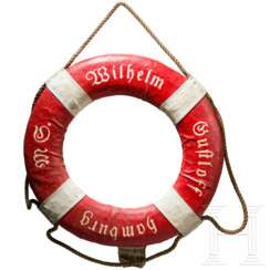 Rettungsring des Motorschiffes "Wilhelm Gustloff - Hamburg"