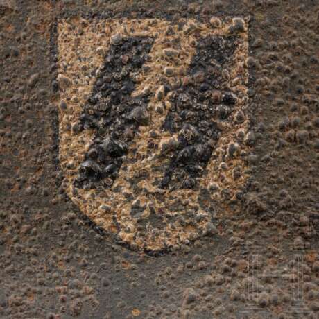 Stahlhelm M40 mit einen Helmabzeichen - фото 5