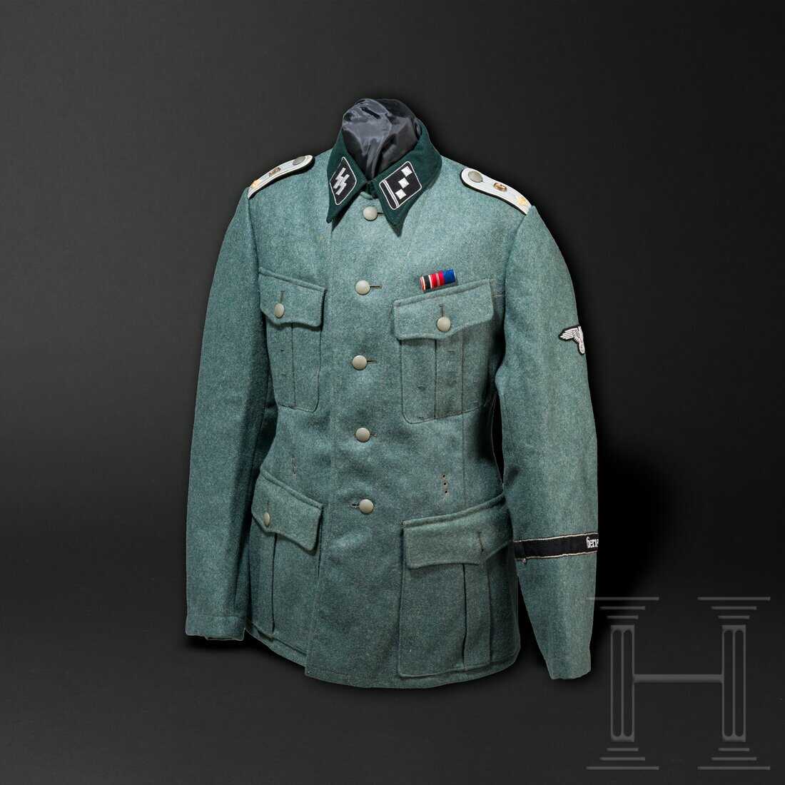 Feldbluse M 36 für eine Obersturmführer der Standarte "Germania" Feldbluse M 36 für eine Obersturmführer der Standarte "Germania"