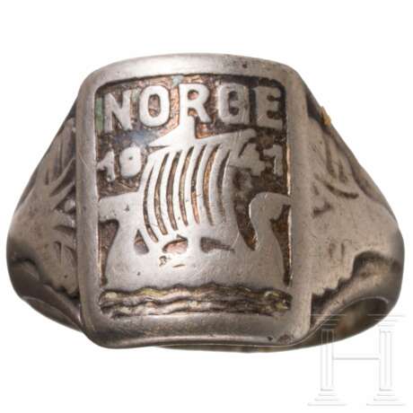 Silberring "Norge 1941" - photo 1