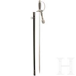 Degen für Polizeiführer mit SS-Portepee, Hersteller WKC