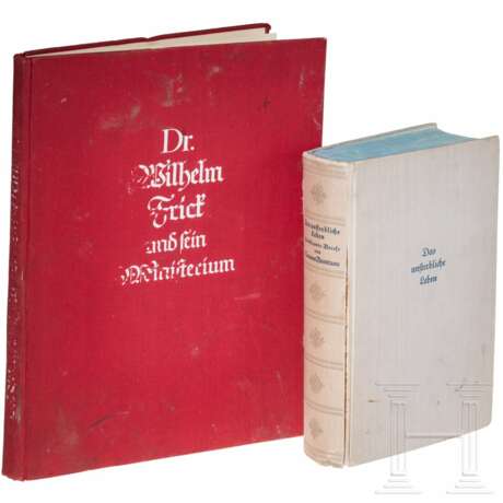 Reinhard Heydrich - zwei Bücher aus seiner persönlichen Bibliothek - Foto 1