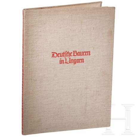 Reinhard Heydrich - Buch "Deutsche Bauern in Ungarn" aus seiner persönlichen Bibliothek - photo 4