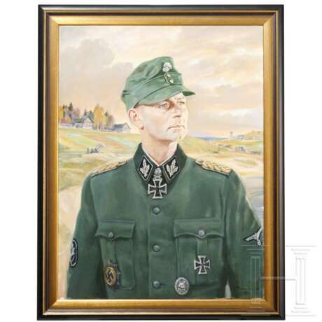 Portraitgemälde des SS-Brigadeführers Otto Kumm - photo 1