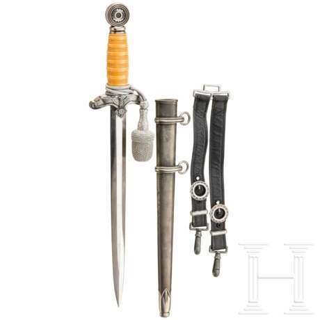 Dolch für Führer der Technischen Nothilfe mit Gehänge und Portepee - photo 1