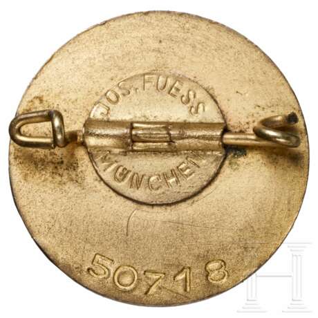 Schirmmütze für einen Ortsgruppenleiter mit Parteiabzeichen in Gold (50718), Hersteller Fuess - фото 7