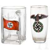 Patriotischer Bierkrug und Bierglas - фото 1