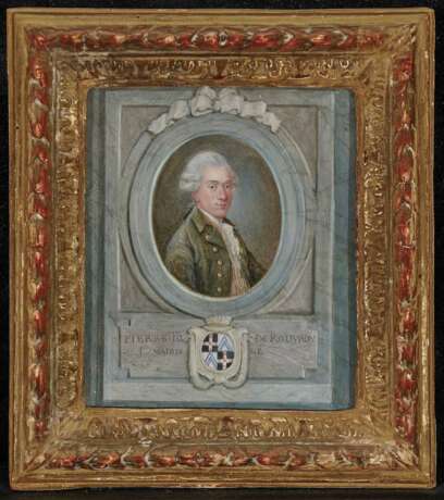 Unbekannt, 18. Jahrhundert. Bildnisse Jean de Rouvroy - Pierre de Rouvroy - Foto 3