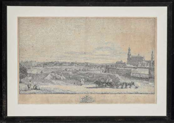 Bellotto, Bernardo. Perspective de La ville neuve, et du Palais (...) - photo 2