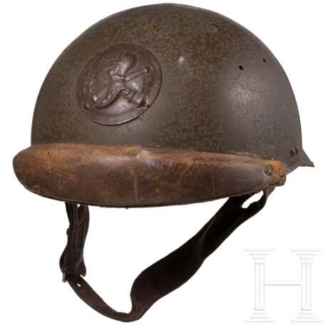 Stahlhelm M 35 für die Panzertruppe, Frankreich - photo 1