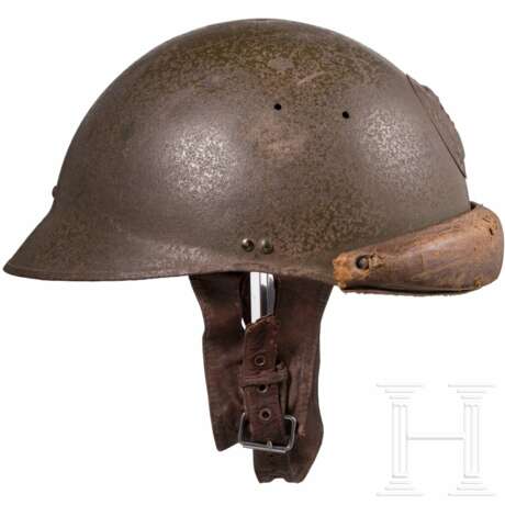 Stahlhelm M 35 für die Panzertruppe, Frankreich - photo 2