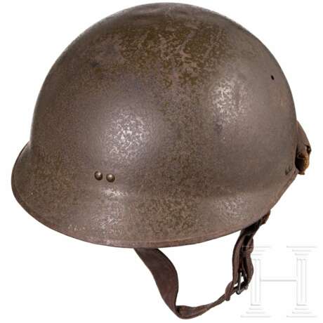 Stahlhelm M 35 für die Panzertruppe, Frankreich - photo 4