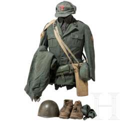 Uniformensemble eines Angehörigen der GNR